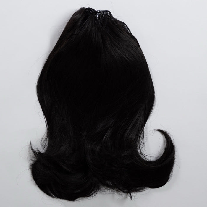Ponytail Extension | Schwarz | leicht wellig | 55 cm | DresslikeVirgins